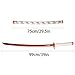 SV Handmade Anime Sword Cosplay Rengoku Kyoujurou Sword Katana 41 inches，Collectible Gifts