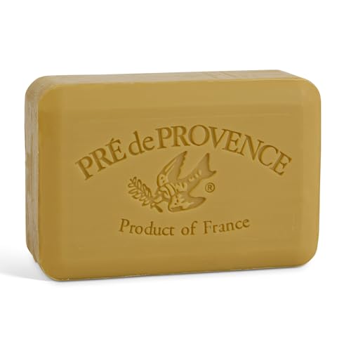 Image of Pre de Provence Artisanal Soap Bar, Enriched with Organic Shea Butter, Natural French Skincare, Quad Milled for Rich Smooth Lather, 8.8 Ounce, Verbena