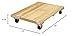 Vestil HDOS-2436-12 Hardwood Solid Deck Dolly 36 In. x 24 In. x 6-15/16 In. 1200 Lb. Capacity