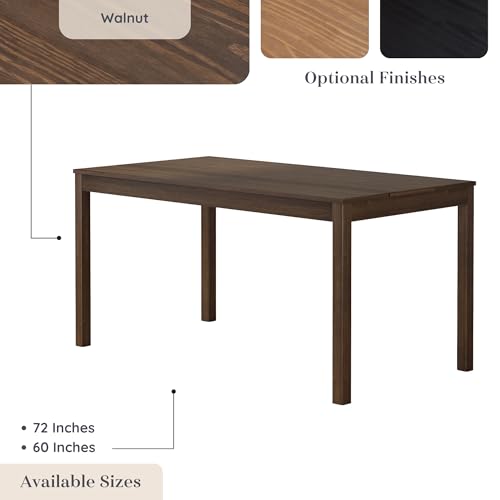 Grain & Grove Davie 60 Inch Dining Table, Rectangular, Walnut by Grain & Grove - Used condition - Image 6