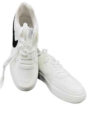 Image of Men's Casual Mid Top Sneakers, Synthetic Upper, Lightweight Comfortable Shoes, MEXICO-11