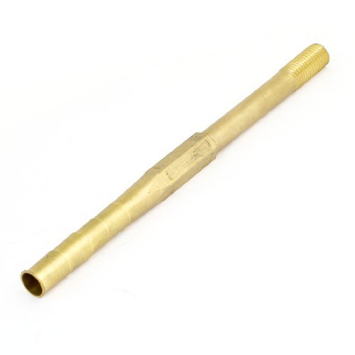 1/2" Dia Male Coarse Thread Brass Fitting Barb Piping Hose Nipple for Mould