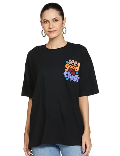Image of T2F Women's Cotton Regular T-Shirt Pack of 2