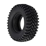 KONTONTY ラバー製 モデルカー用クローラーヤ ブラック 軽量耐久オフロード走行対応 滑り止めパターン採用可能エア圧モデルカーアクセサリ