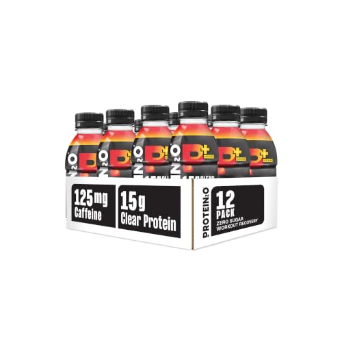 Image of Protein2o 15g Whey Protein Infused Water Plus Energy, Cherry Lemonade, 16.9 oz Bottle (Pack of 12)