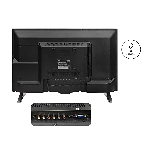 Image of imee 60cm (24 inch) Premium Series 720p Normal IPS Panel LED TV with SRS Surround Sound - BEE 4 Star Rated (Black Color)
