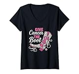 Photo Gallery donna cancro al seno cowgirl texas southern dare cancro boot cowboy maglietta con collo a v Photo Gallery donna cancro al seno cowgirl texas southern dare cancro boot cowboy maglietta con collo a v