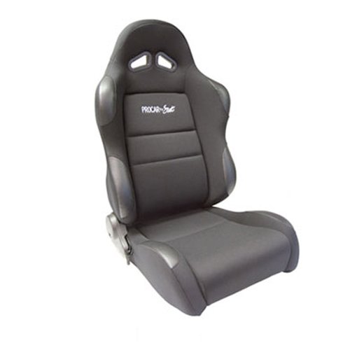 ProCar by Scat 80-1606-61L Sportsman Black Velour Left Racing Seat