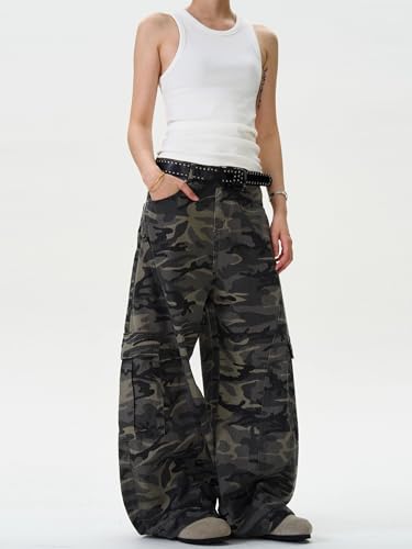 GUOYUXIAO Men's Jeans Dress Casual Pants Loose Fit Trouser for Men4