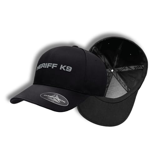 13FA Sheriff K9 Flexible Delta Cap - Durable Lightweight Hat - Breathable Moisture Wicking Fast Dry Comfort