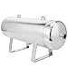 Air Reservoir Tank Mirror Horizontal Gas Storage Tank Durable 5â€‘Port High Pressure Stainless Steel Air Tank 1/2 1/4NPT 10L for Industrial Production