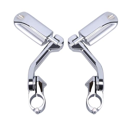 Repose-pieds 32mm pour Harley Electra Glide, Sportster, Dyna et Softail en chrome long