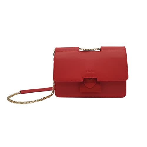 Sac bandoulière Ophelia Femme Kate Lee Corail l'excellence de la maroquinerie fine