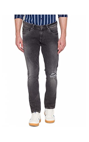 Image of Spykar Men's Rover Regular Fit Mid Rise Casual Jeans