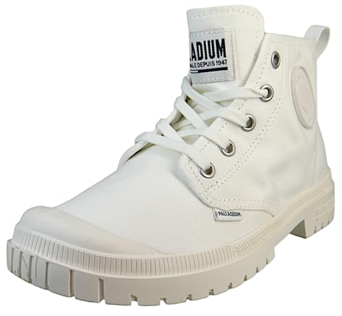Palladium Unisex Pampa Slim Hi Ankle Boot, Star White, 8 US Men