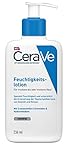 cerave locion hidratante La ligera loción hidratante CeraVe para la cara y el cuerpo contiene una combinación de tres ceramidas esenciales 1, 3 y 6-II, que forman la barrera protectora de la piel y hacen que la piel vuelva a ser suave y aterciopelada.