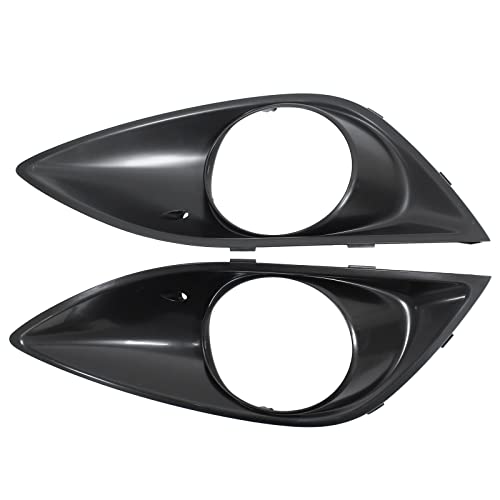 NewYall Pair Front Fog Light Lamp Cover Bezel for Hyundai Veloster Turbo 2013-2017 Left Driver and Right Passenger Side 86524-2V500 86523-2V500