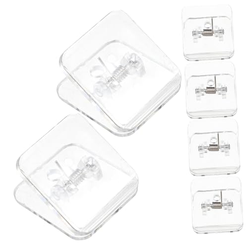 balacoo Strong Adhesive Wall Clip Dog Pads Holder 6 Pieces for Dog Pee Pad Potty Training Aid