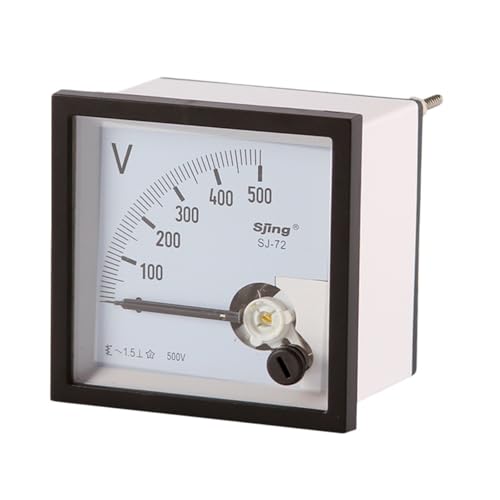 Voltímetro de panel para cuadros industriales y control de voltaje AC en redes de 450V 2
