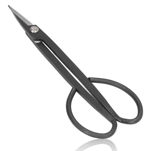 Ciseaux d'élagage en bonsaï japonais, cisailles de jardinage, cisailles d'élagage tranchantes en acier pour le bonsaï, le façonnage, la gestion des fleurs, la coupe des plantes