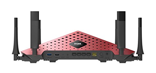 D-Link AC3200 Ultra Tri-Band Wi-Fi Router With 6 High Performance Beamforming Antennas (DIR-890L/R)