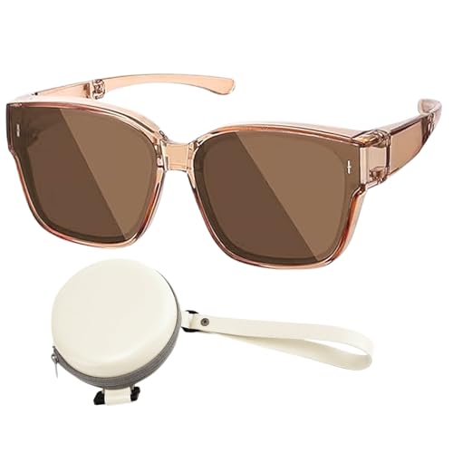 Sur-lunettes pour homme pliables pour stopper l'éblouissement en conduite