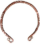 Nautical-Mart Hand Forged Iron Torc Celtic Necklace Viking Torque Black ...