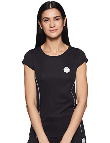 Image of Atelier Women's Solid Regular Fit T-Shirt