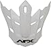 AFX 01320992 Peak for FX-17 Youth Helmets - White