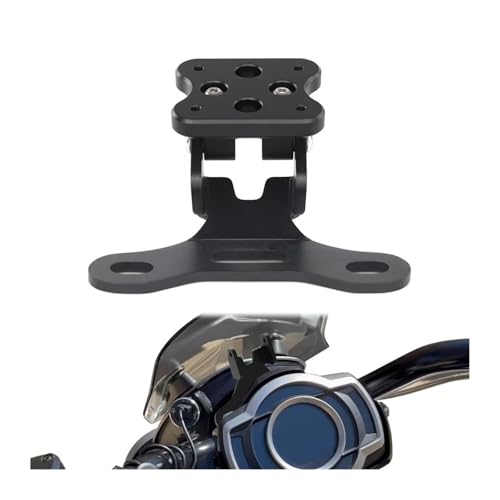 Support guidon moto Triumph Rocket 3 fixation GPS noir support téléphone 2022 - 3
