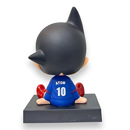 Image of AUGEN Super Hero Astro Boy Action Figure Limited Edition Bobblehead with Mobile Holder for Car Dashboard, Office Desk & Study Table (Pack of 1)