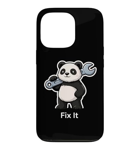 Fix It Panda ���J�j�b�N�O���t�B�b�N �X�}�z�P�[�X iPhone 13 Pro �p