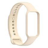 PIGLOLKINY Cinturino attivo 2 in 1 for Xiaomi Band 8 in silicone resistente e morbido for guscio protettivo for telaio(5)