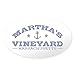 CafePress Autocollant pour pare-chocs Motif vignoble Martha, claire, Small - 3x5