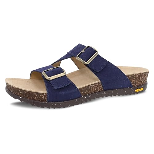 Dansko Dayna Slip-On Sandal Women Navy 9.5-10 M