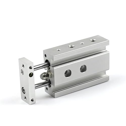 Vérin pneumatique CXSM 20 en acier inoxydable double arbre - 2