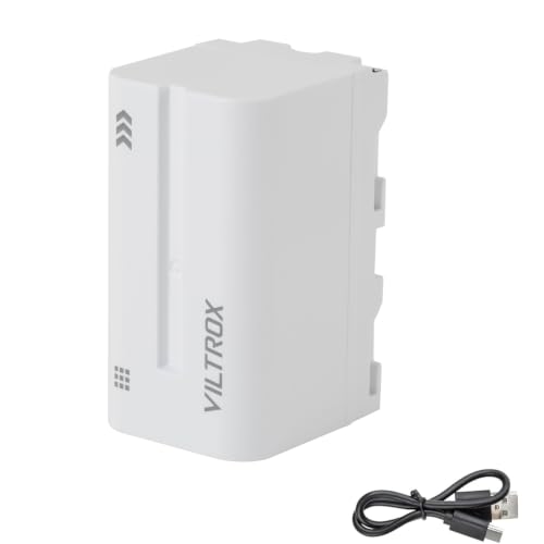 Amazon | VILTROX NP-F750 Type-C充電 4400mAh リチウムイオン