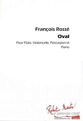 Oval pour flute violoncelle percussion et piano conducteur pour concerts et examens de classe