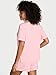 Victoria's Secret Modal Pajama Set, Short Sleeve Shirt and Shorts, Pajamas for Women, Pretty Blossom Lipstick, S