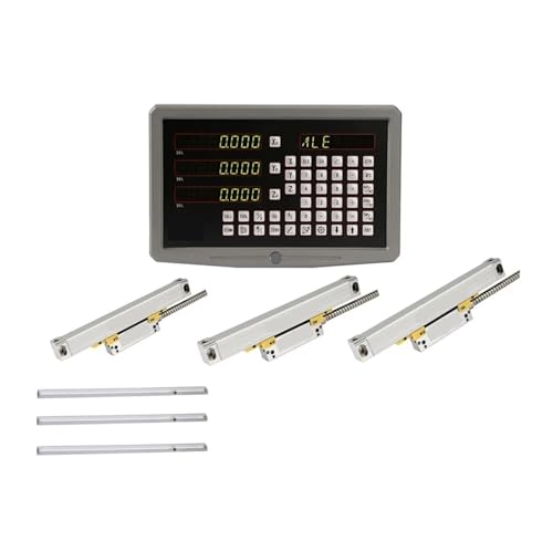 SDS6-3V Medidor Digital de 3 Ejes con Riel Óptico KA-500 miniatura 1