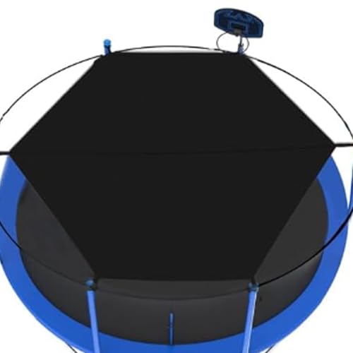Abat-jour pour trampoline imperméable et anti-UV protégeant de la chaleur de l'été