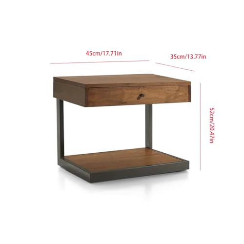 Armoire basse étroite en bois pour désencombrer un espace de nuit restreint - 3