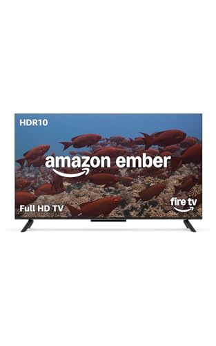 Amazon Ember 40' 2-Series with Fire TV (newest model), HD smart TV with Alexa Voice Remote Enhanced, fast streaming, Dolby Audio, Ambient Experience, free and live TV