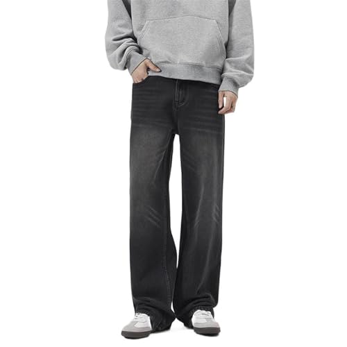 Men's Jeans Summer Loose Fit Denim Casual Pants