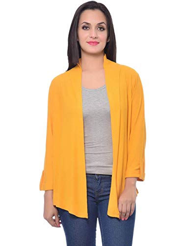 Image of Frenchtrendz Womens's Viscose Crepe Shrug(Size: XS-4XL)