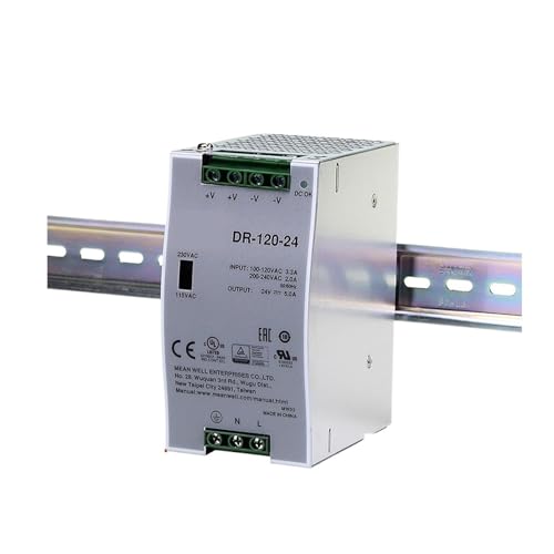 Alimentation DR-120-12V10A haute performance de qualité industrielle