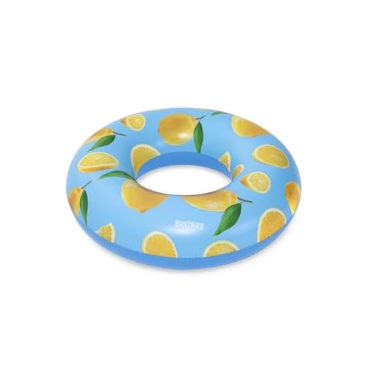 Bestway® Φ47&Quot;/Φ1.19M Scentsational Lemon Swim Ring