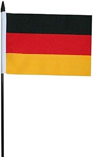 FlagSuperstore Germany Small Hand Waving Flag 6" x 4" Inch