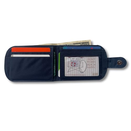 Image of Big Skinny RFID Blocking Taxicat Bi Fold Wallet, Birdsong