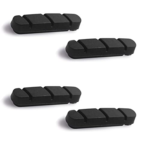 VeloChampion Brake Pads for Bicycle Compatible with Shimano/Sram, Black